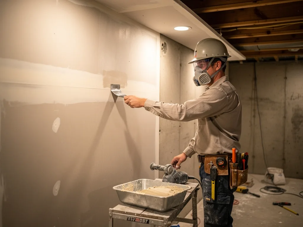 Basement Drywall